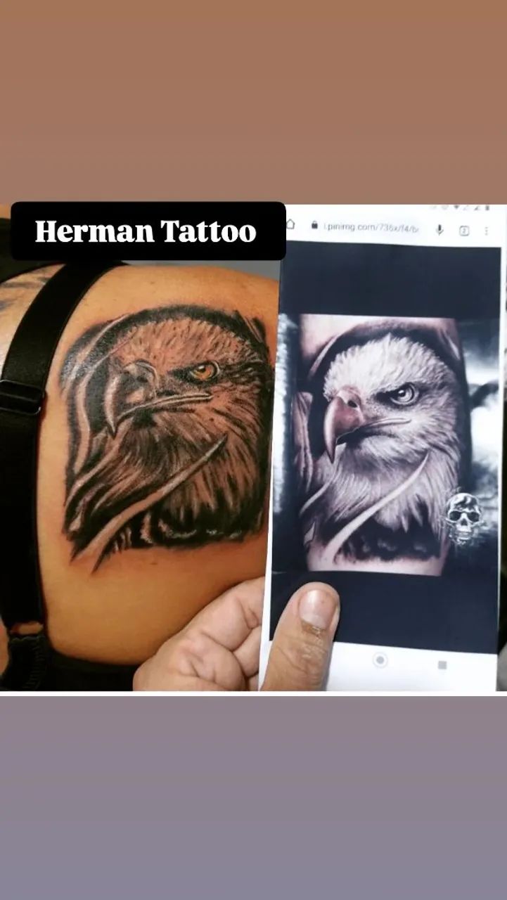 Herman tattoo* Arte em Pigmentar * - Foto 3