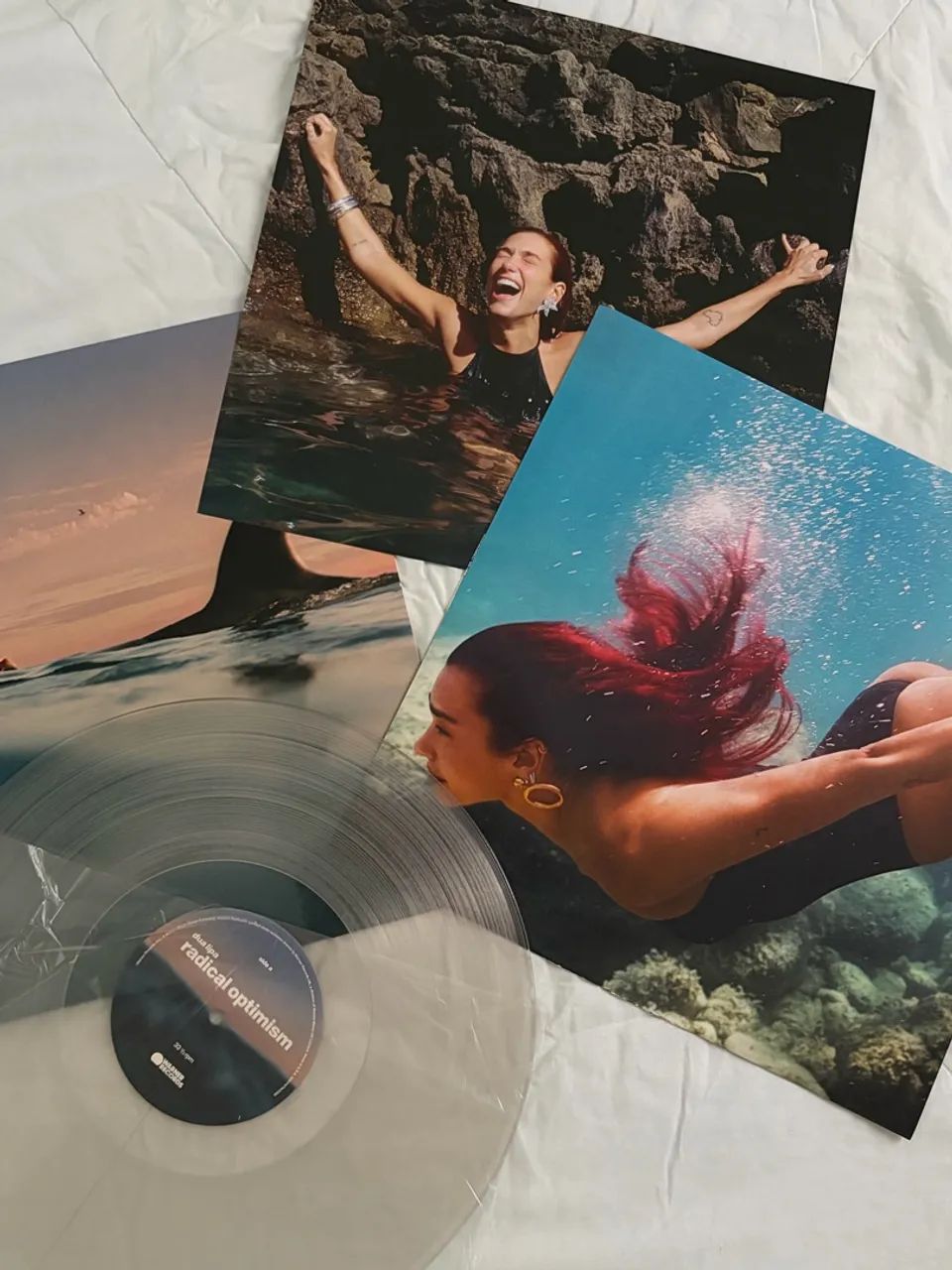 Vinil / LP Radical Optimism Dua lipa Clear  - Foto 2