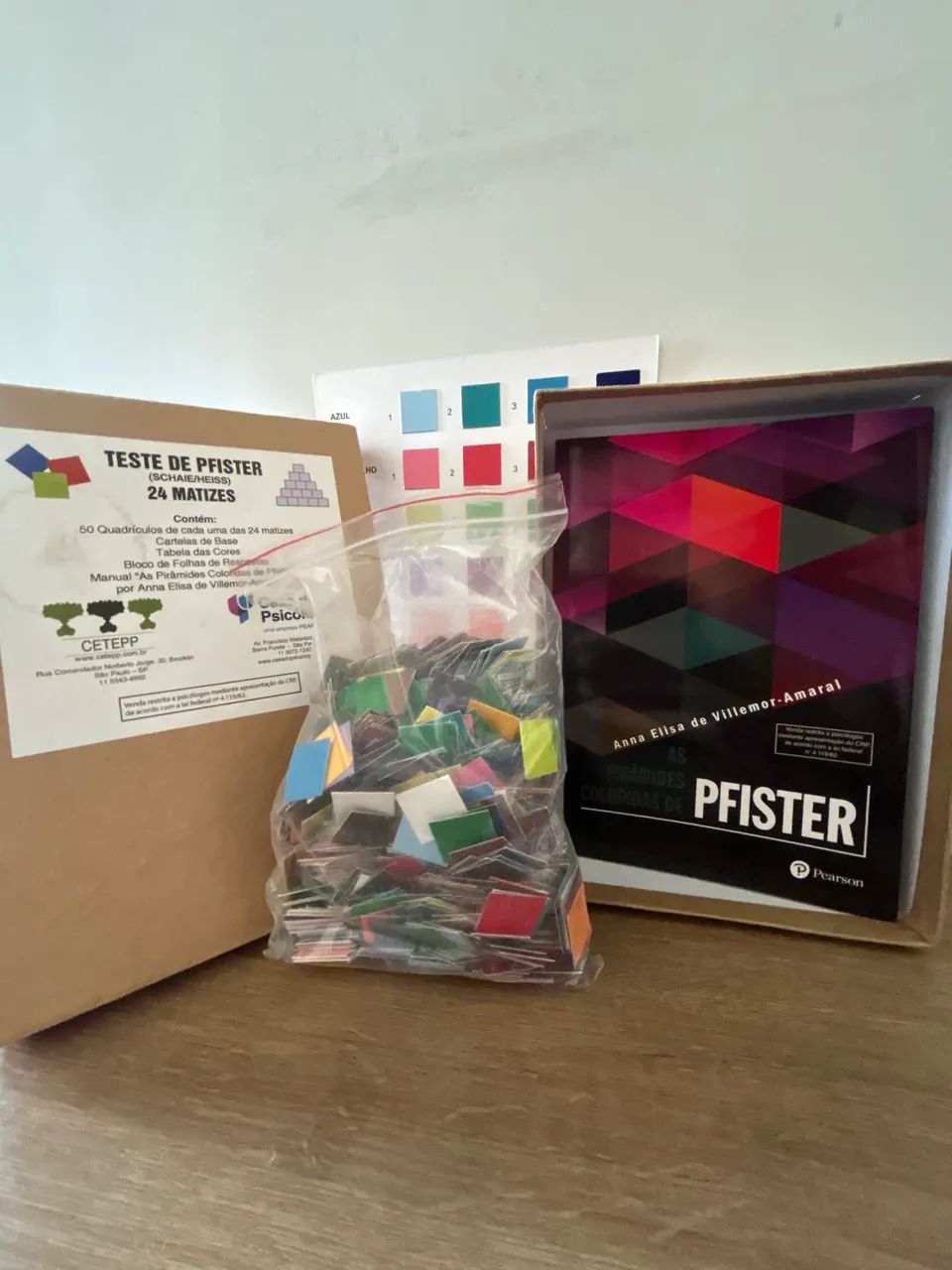 Teste de Pfister - Material Psicológico