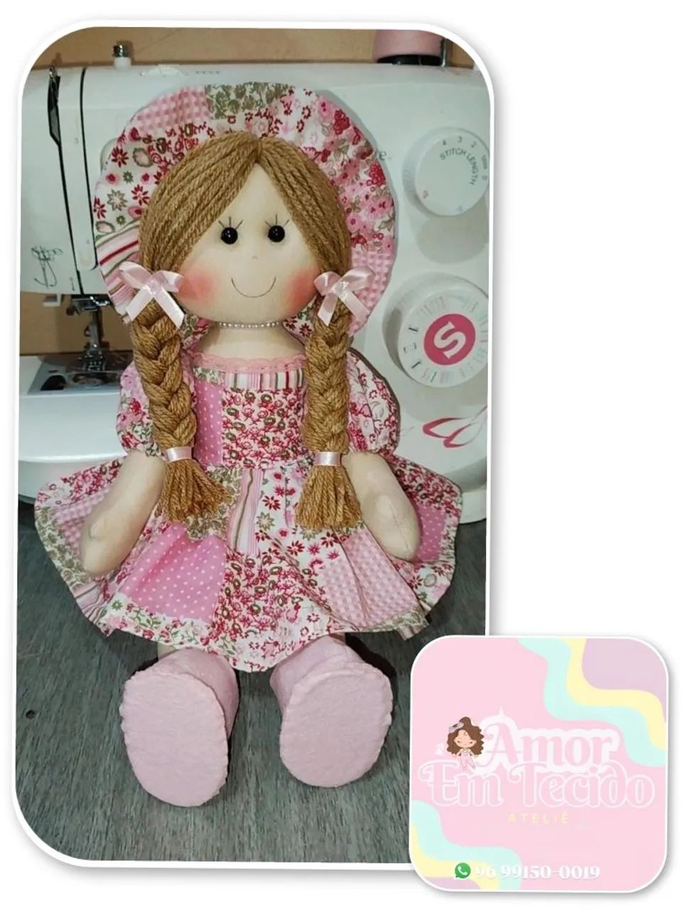 Vendo bonecas de pano!!!  - Foto 5