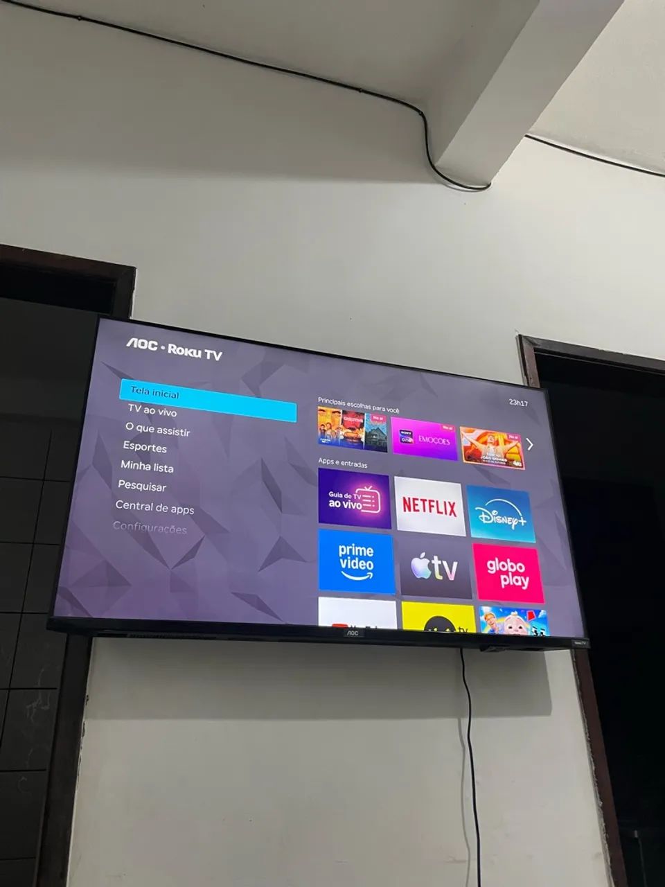 Tv Roku 50 polegadas tá na garantia  - Foto 3