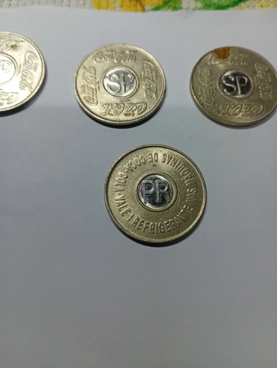 Fichas Antigas da Coca Cola - Foto 2