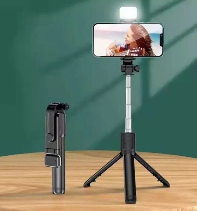 Bastão pau selfie retrátil Bluetooth para celular  - Foto 5