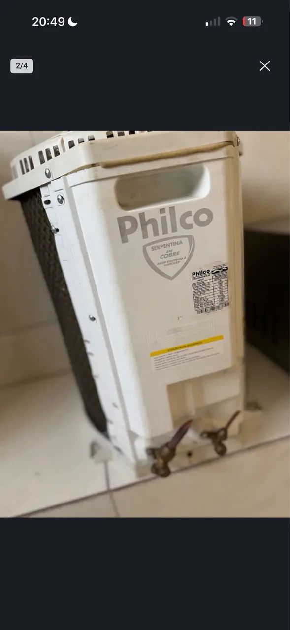 Ar condicionado 12.000 btus em estado de zero - Foto 3