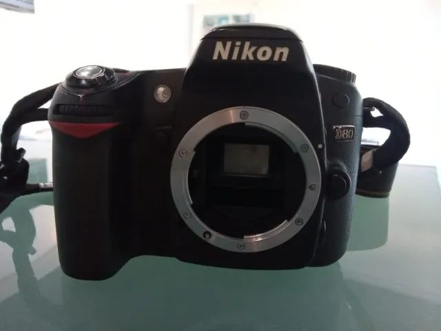 Camera Nikon D-80  sem lente