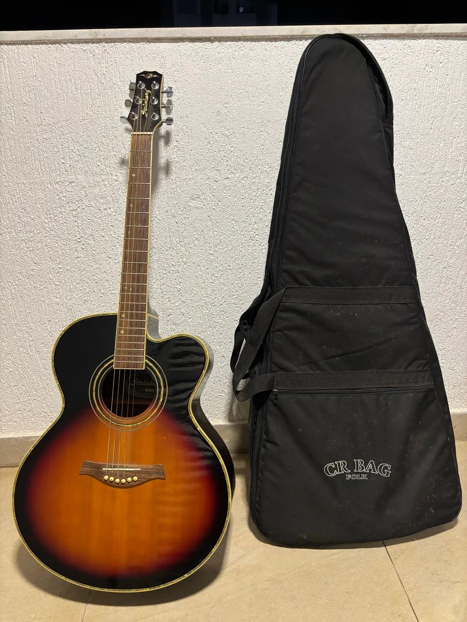 VIOLÃO JS-02C  SUNBURST - TOCA SOZINHO