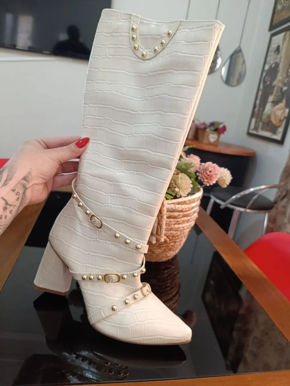 Bota palha 35 