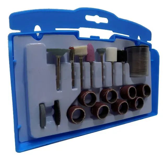 Kit Micro Retifica 69 Peças Profissional Gamma G19504 - Foto 2