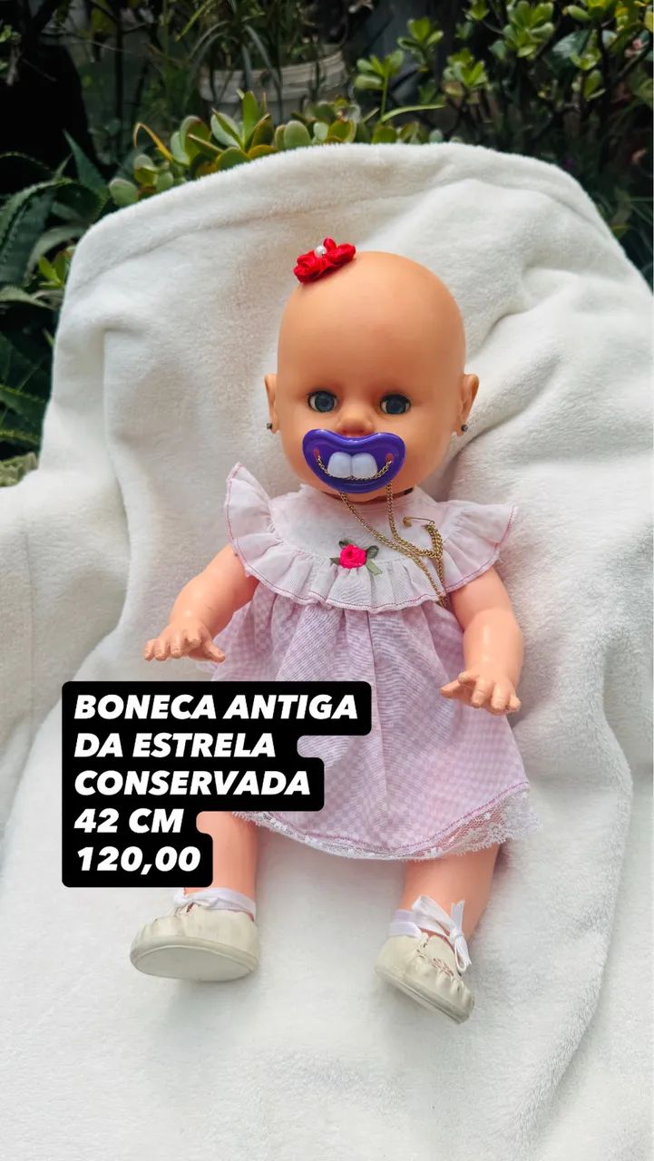 BONECA ANTIGA DA ESTRELA