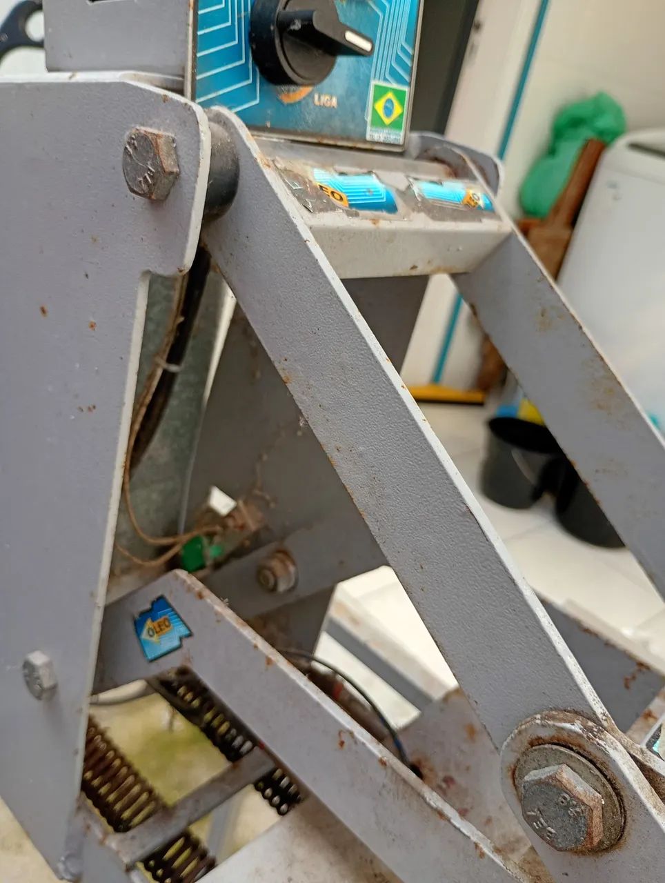 Prensa térmica de sublimação de pé  - Foto 4