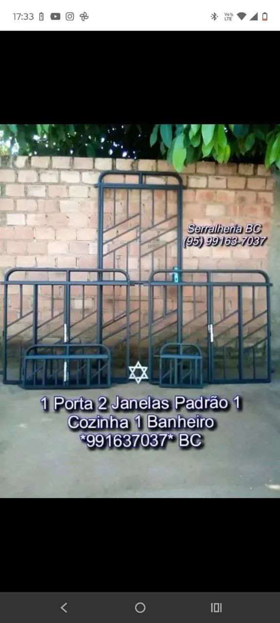 Kit de portas e janelas de correr