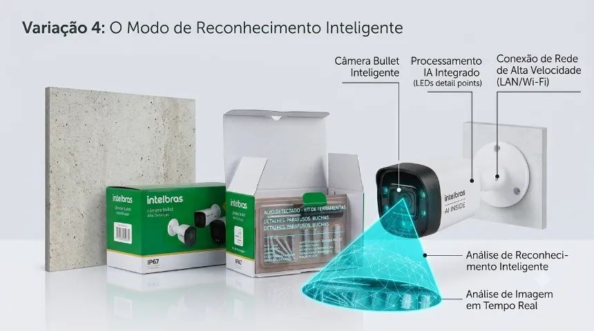 Câmera de Segurança Bullet Intelbras - Full HD e Proteção IP67 - Foto 3