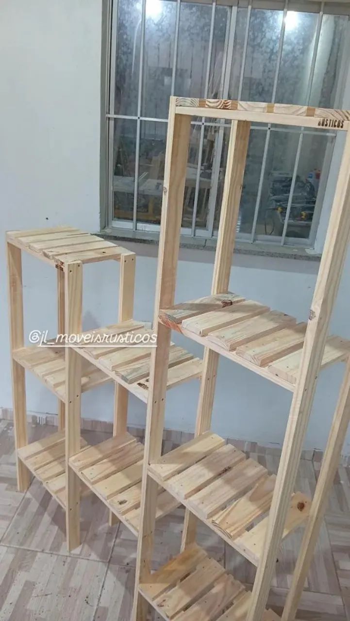 Vendo estante multi uso de pinos - Foto 2