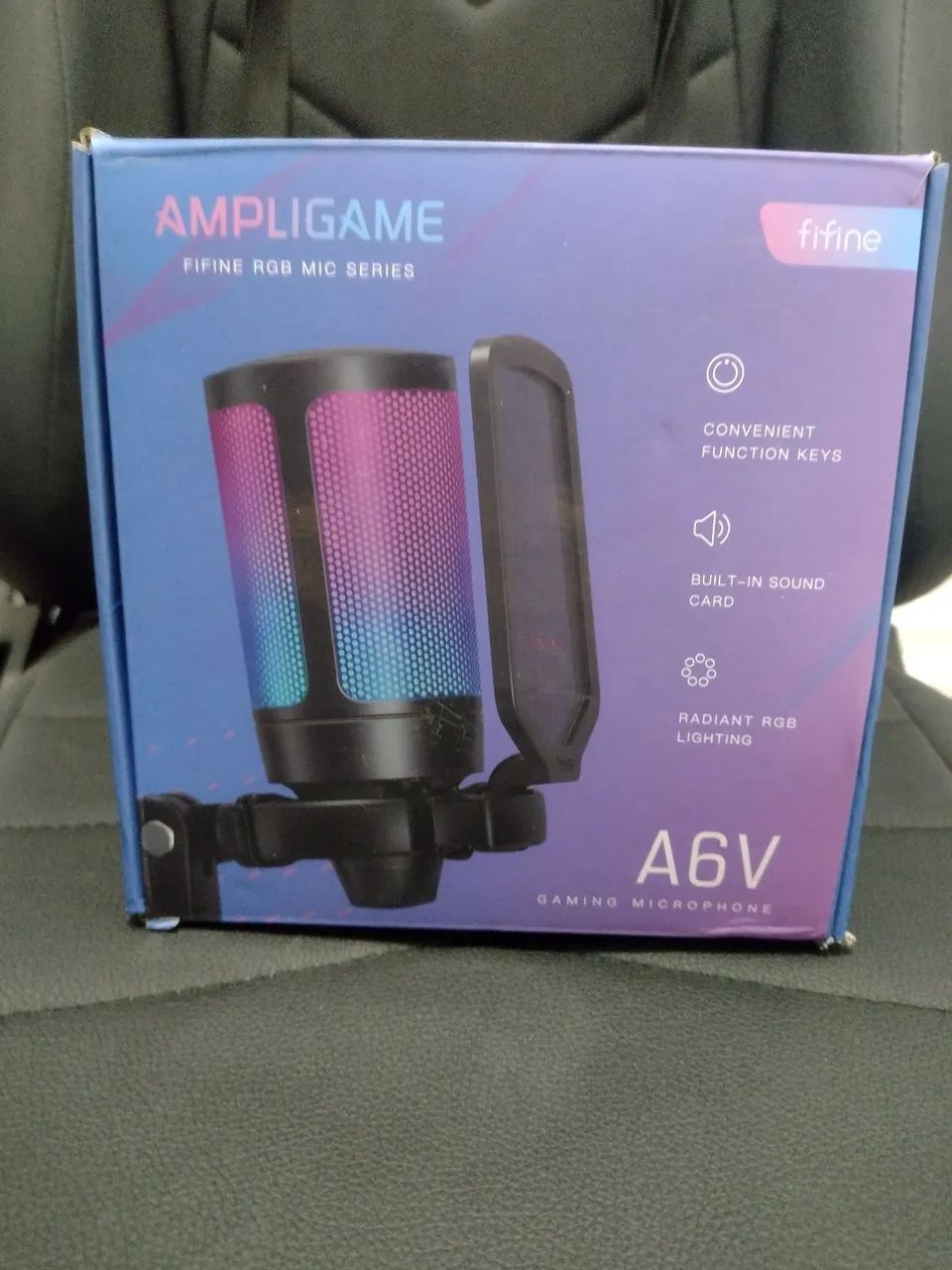 Microfone Fifine Ampligame A6V