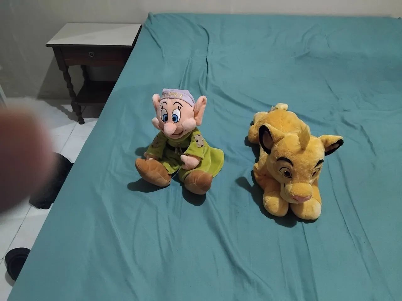 Pelucia Simba e Dunga Disney store Original Ante Arlegica