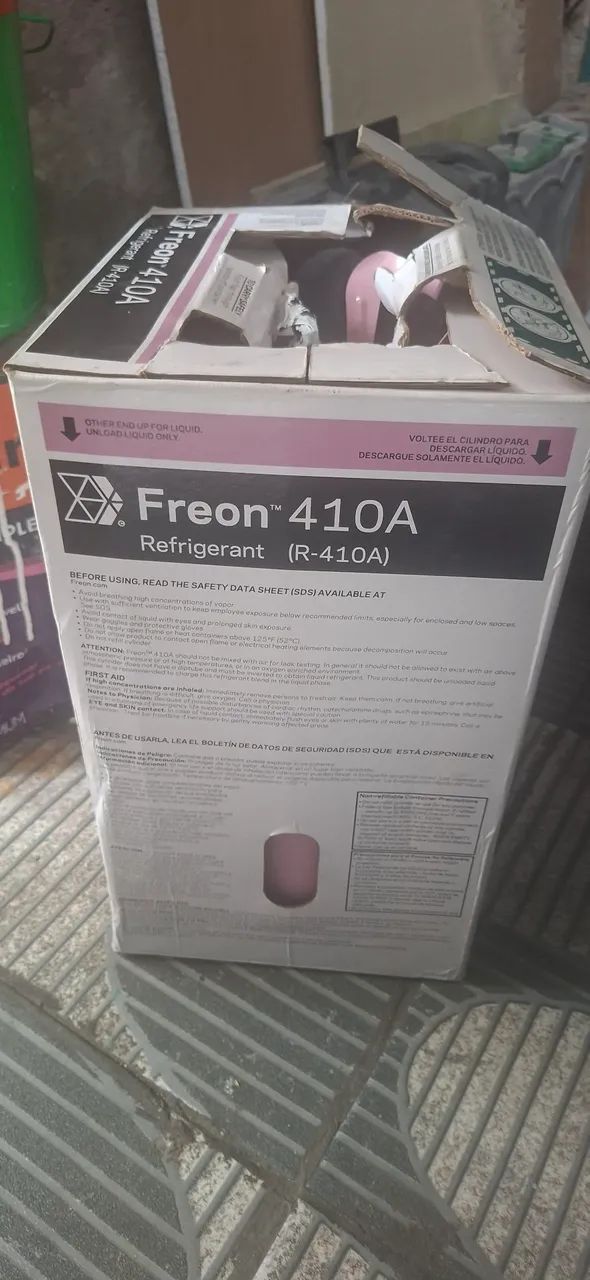 Fluido 410a freon