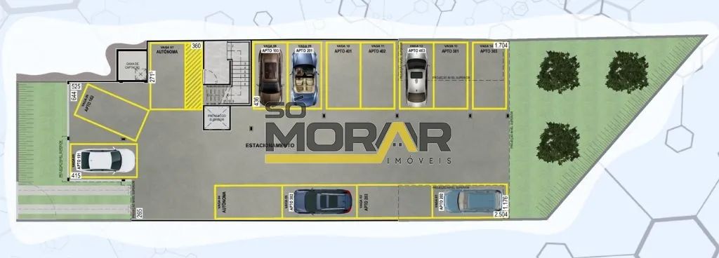 APARTAMENTO LINEAR COM 2 QUARTO E 1 VAGA DE GARAGEM NO BAIRRO - Foto 4