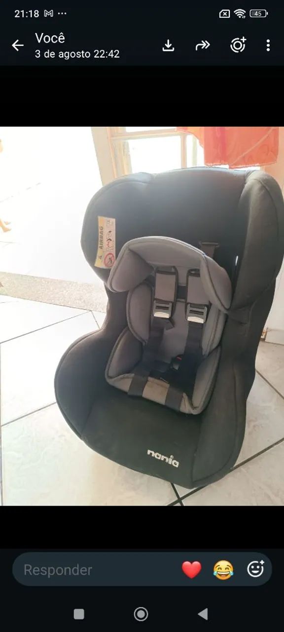 Cadeira para carro 