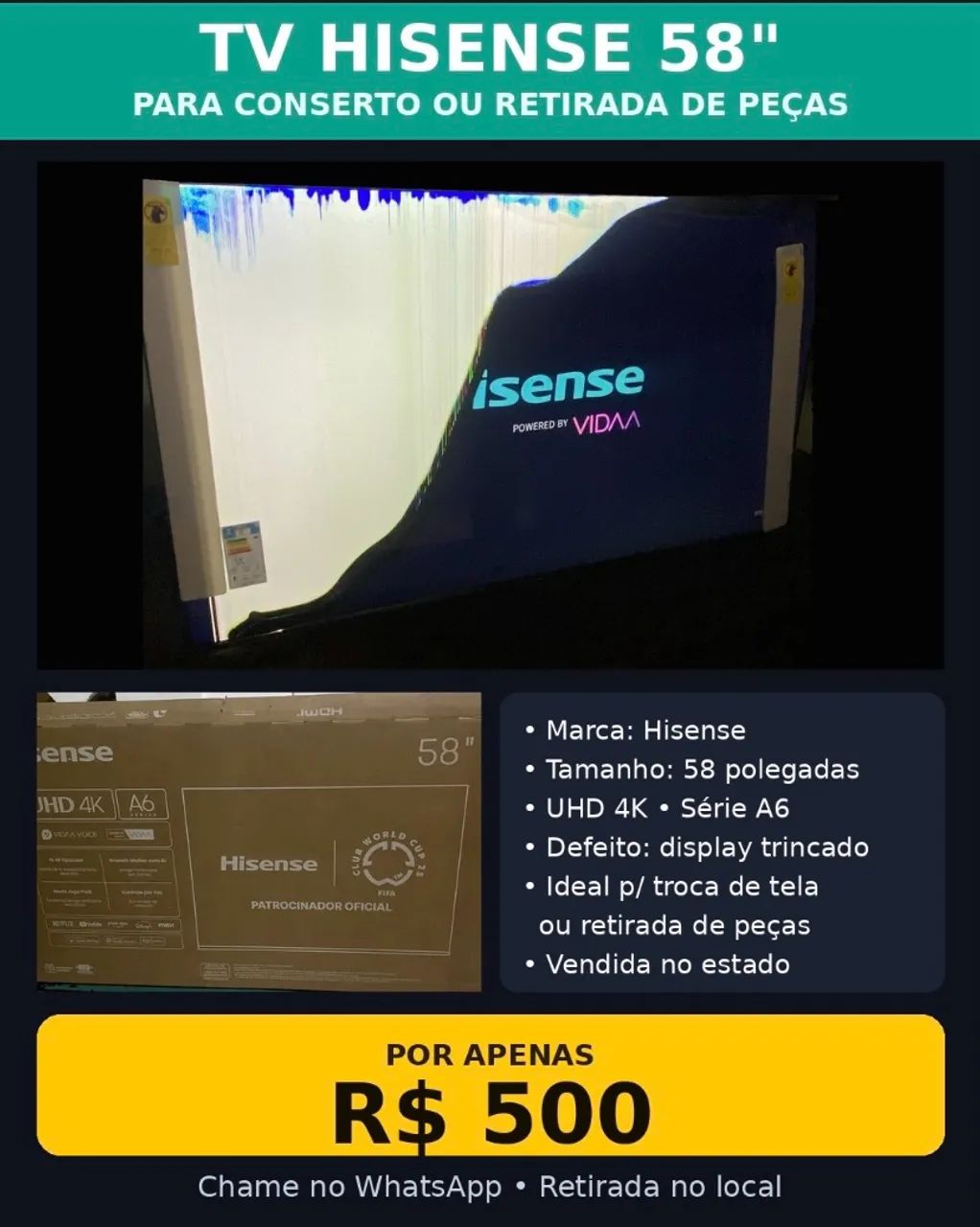 Tvs da Hisense - Foto 3