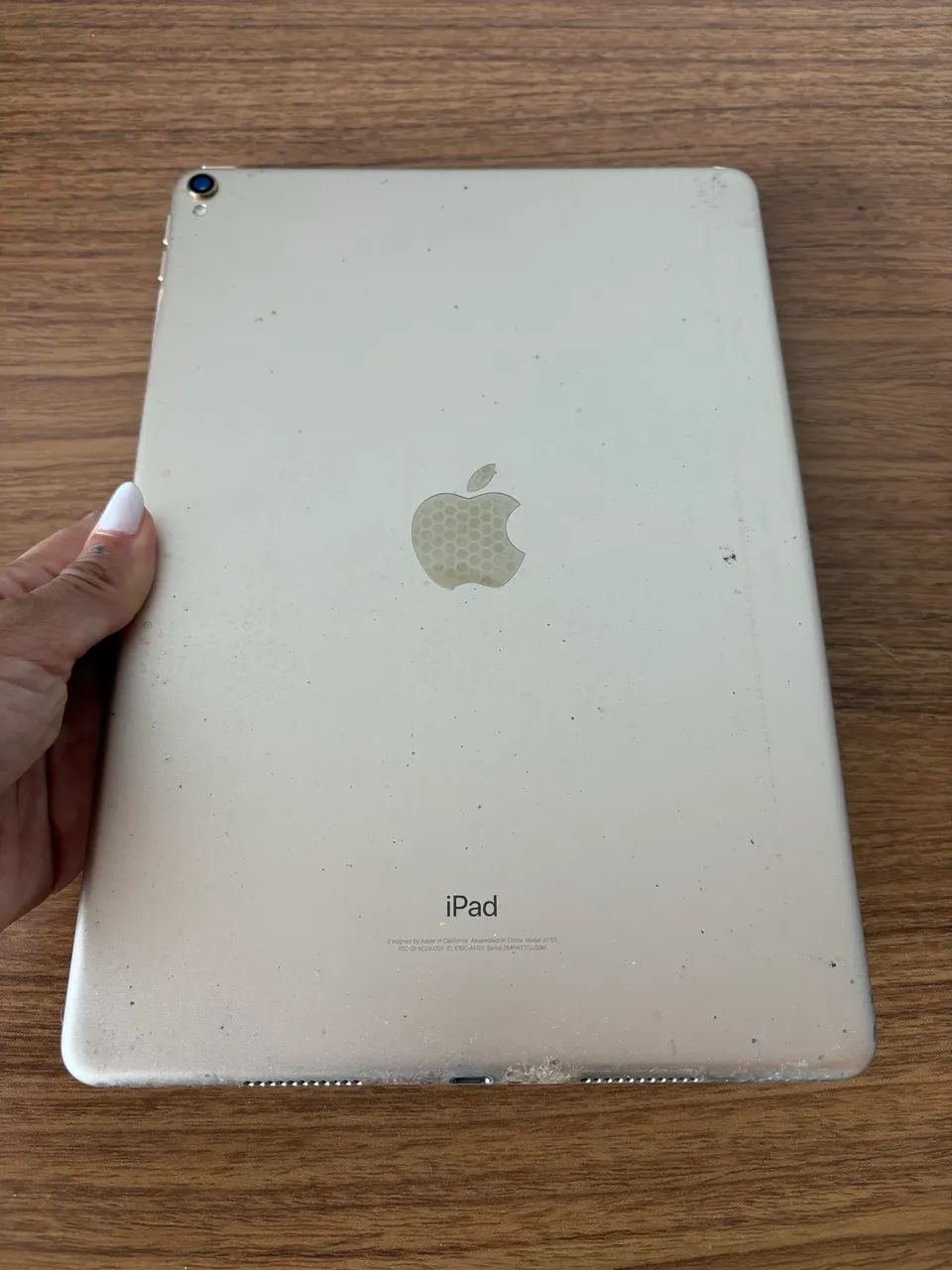 iPad Pro 10,5? 64GB Rosé + Apple Pencil + Cabo - Leia descrição