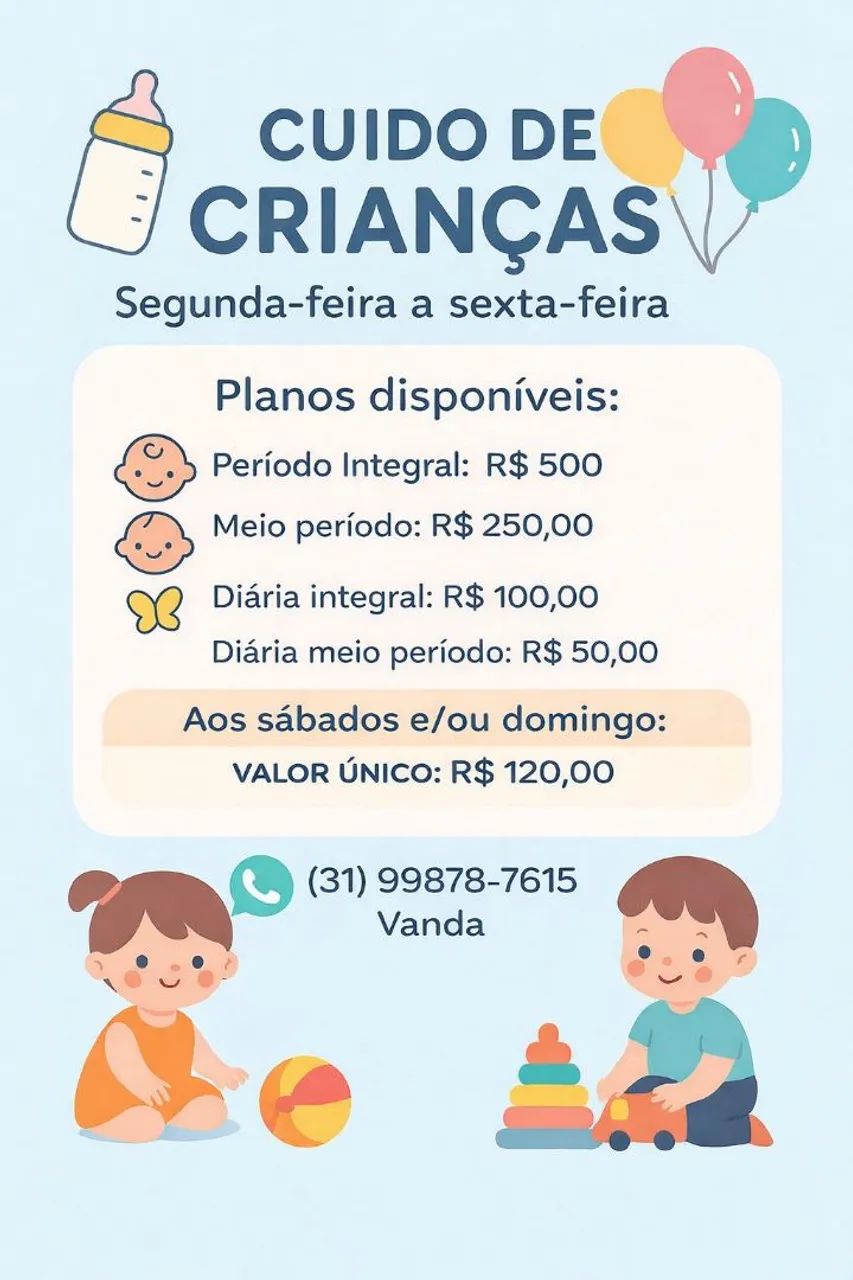 Cuido de criança 