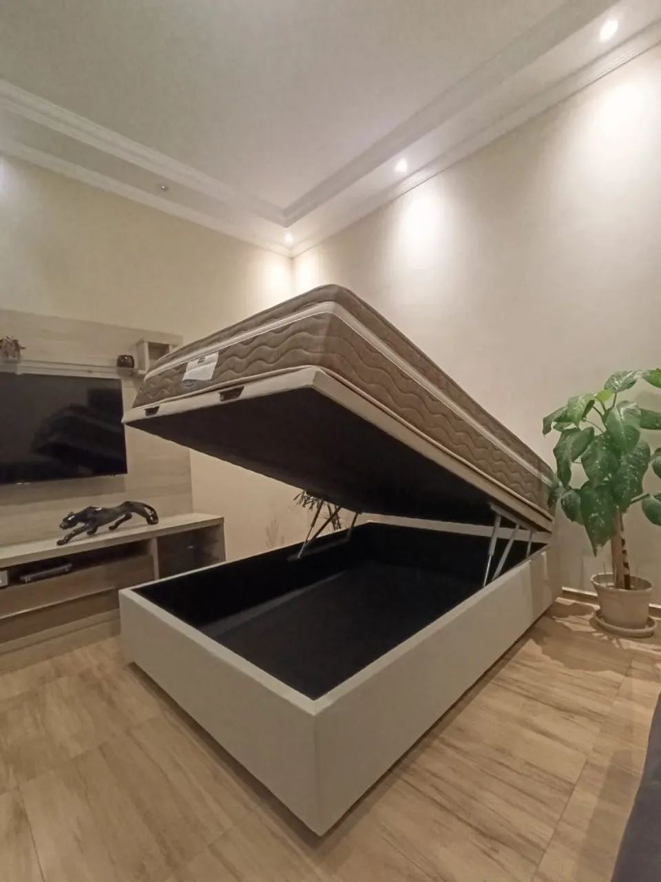 Cama box baú casal (entrega grátis)