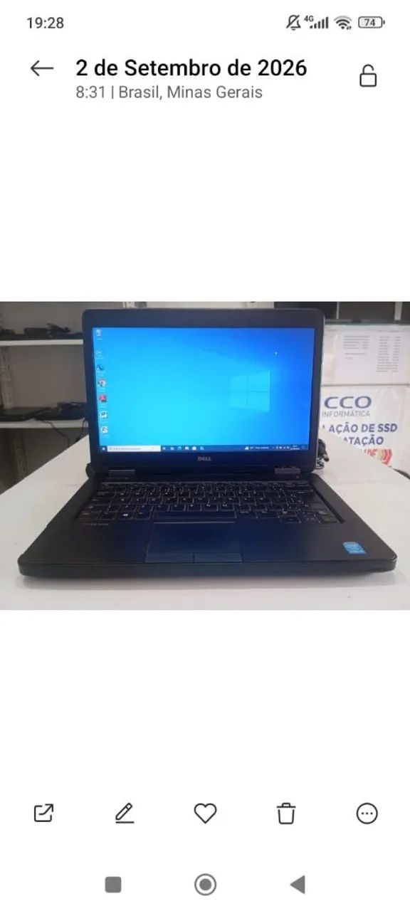 NOTEBOOK DELL PARA EMPRESAS ESCRITÓRIOS ESTUDOS TRABALHOS R$999 - Foto 4