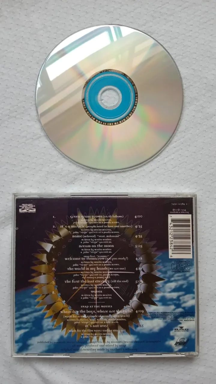 CD Snap - Wellcome To Tomorrow (1994) - Foto 3