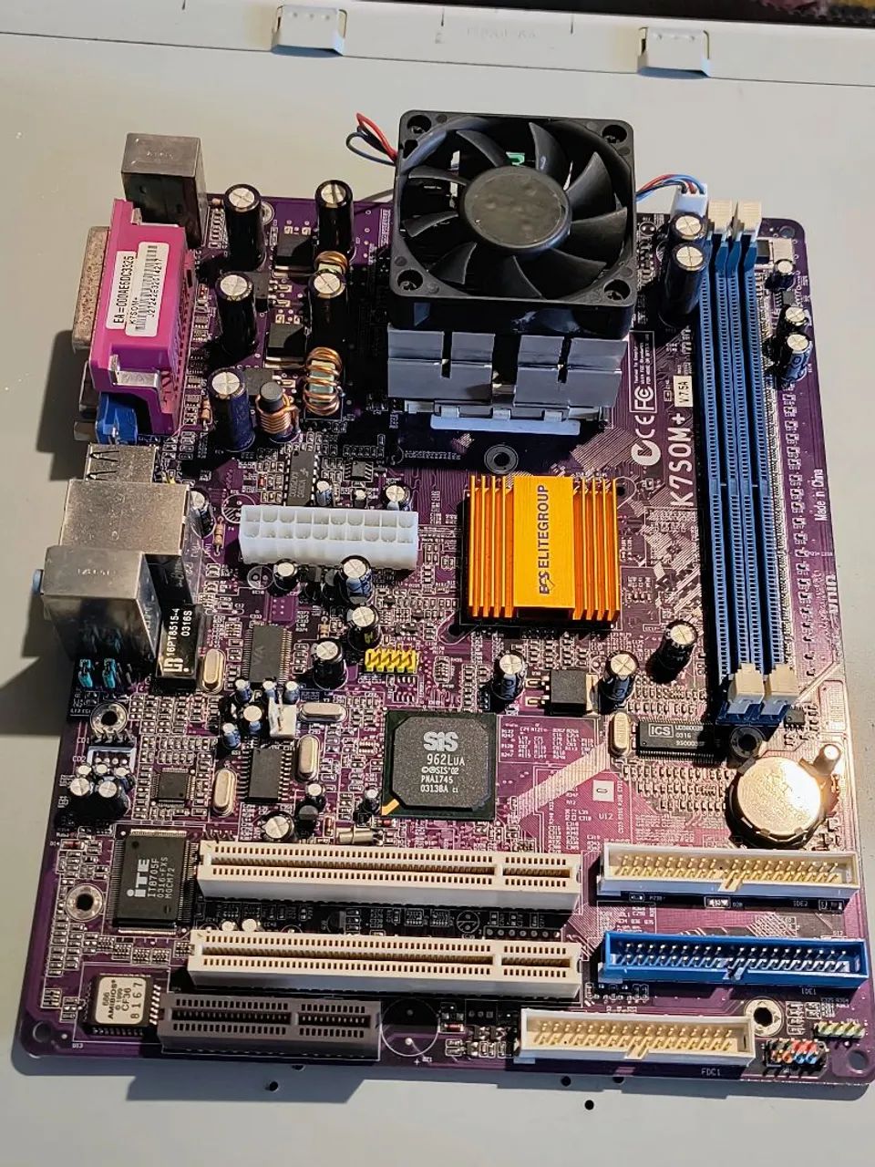 Lote de placas mãe DDR400  - Foto 3