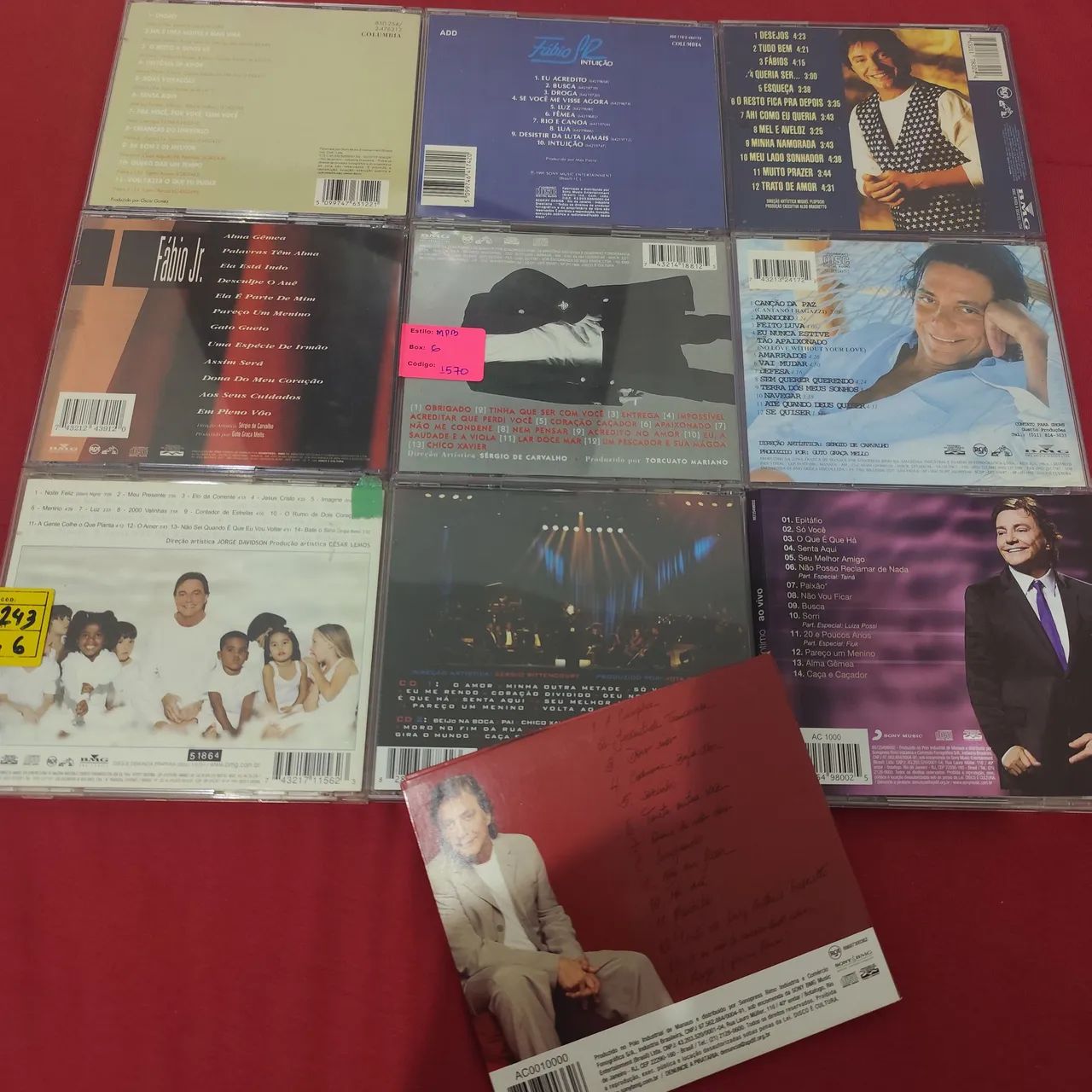 CD Fabio Jr. (10 CDs) - Foto 2