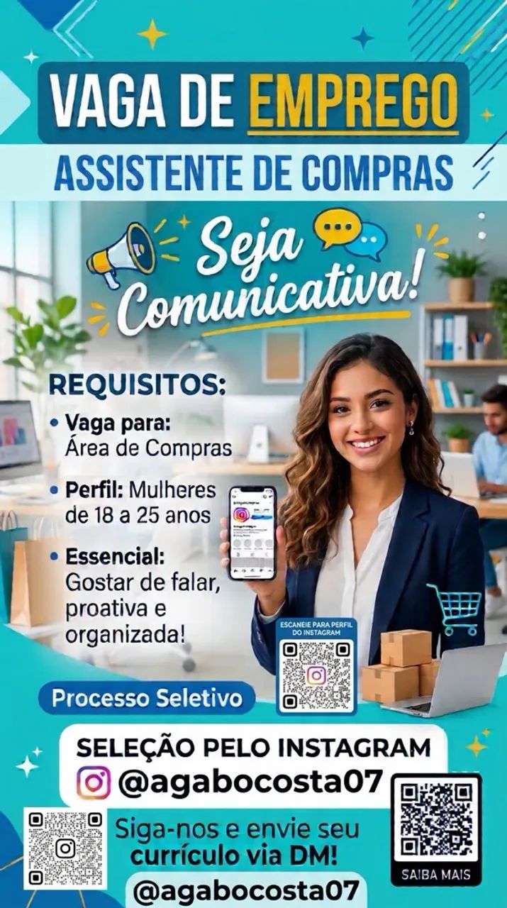 Vaga de emprego 