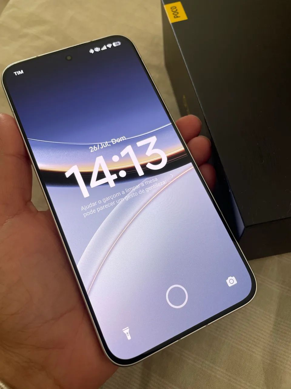 POCO F7 Branco 512GB - Completo - Foto 3