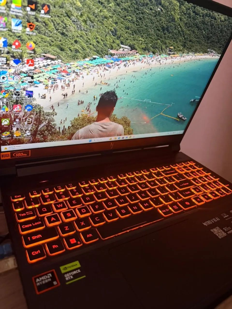 Notebook Gamer placa de video 5050 - Foto 3