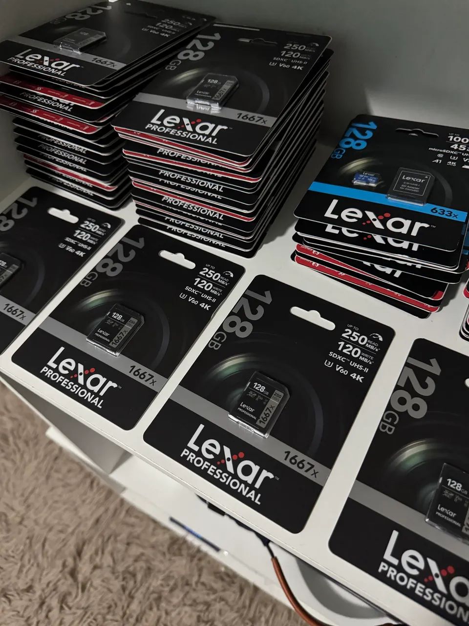 Cartao Lexar 128GB V60 Novo Lacrado (Original) - Foto 3