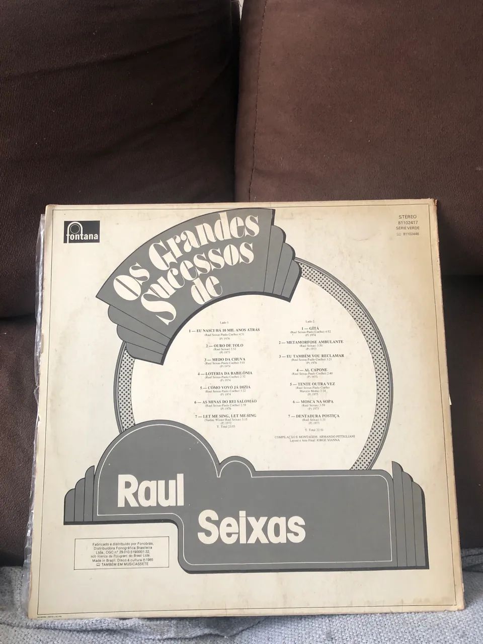 Lp Raul Seixas - Os grandes sucessos  - Foto 2