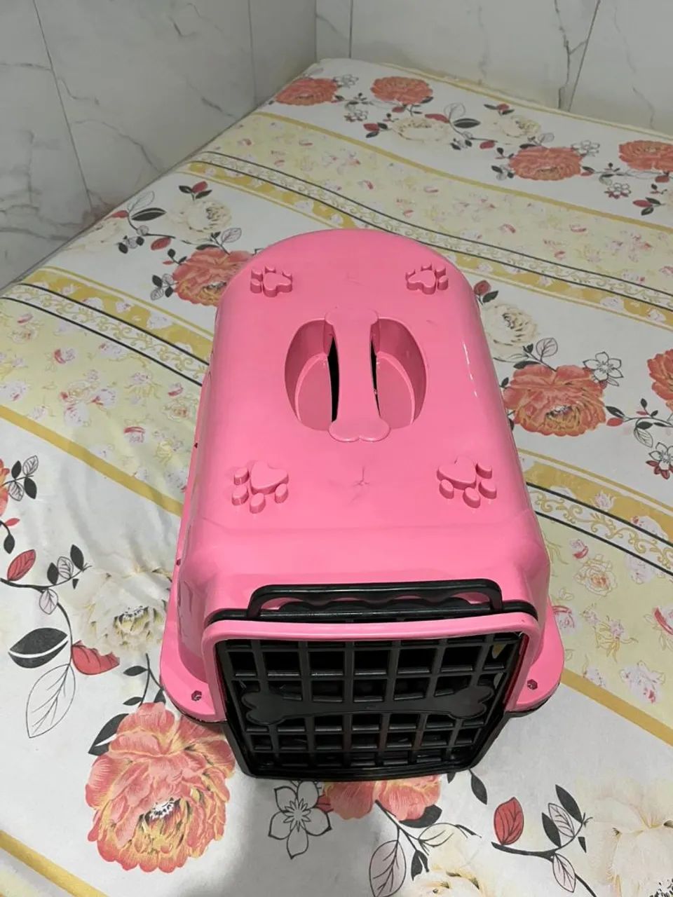 Vende-se caixa de transporte pet tamanho 2 (médio) para raças pequenas (Semii nova ) - Foto 3