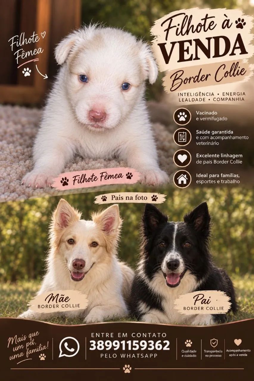 Filhote de Boder Collie 