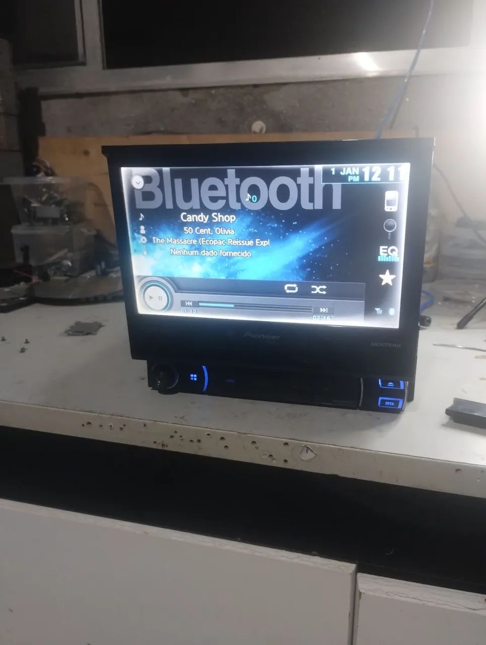 DVD retrátil dá Pioneer modelo 7580 funcionando perfeitamente  - Foto 4