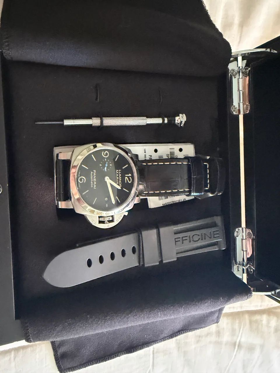 Relógio panerai luminor 