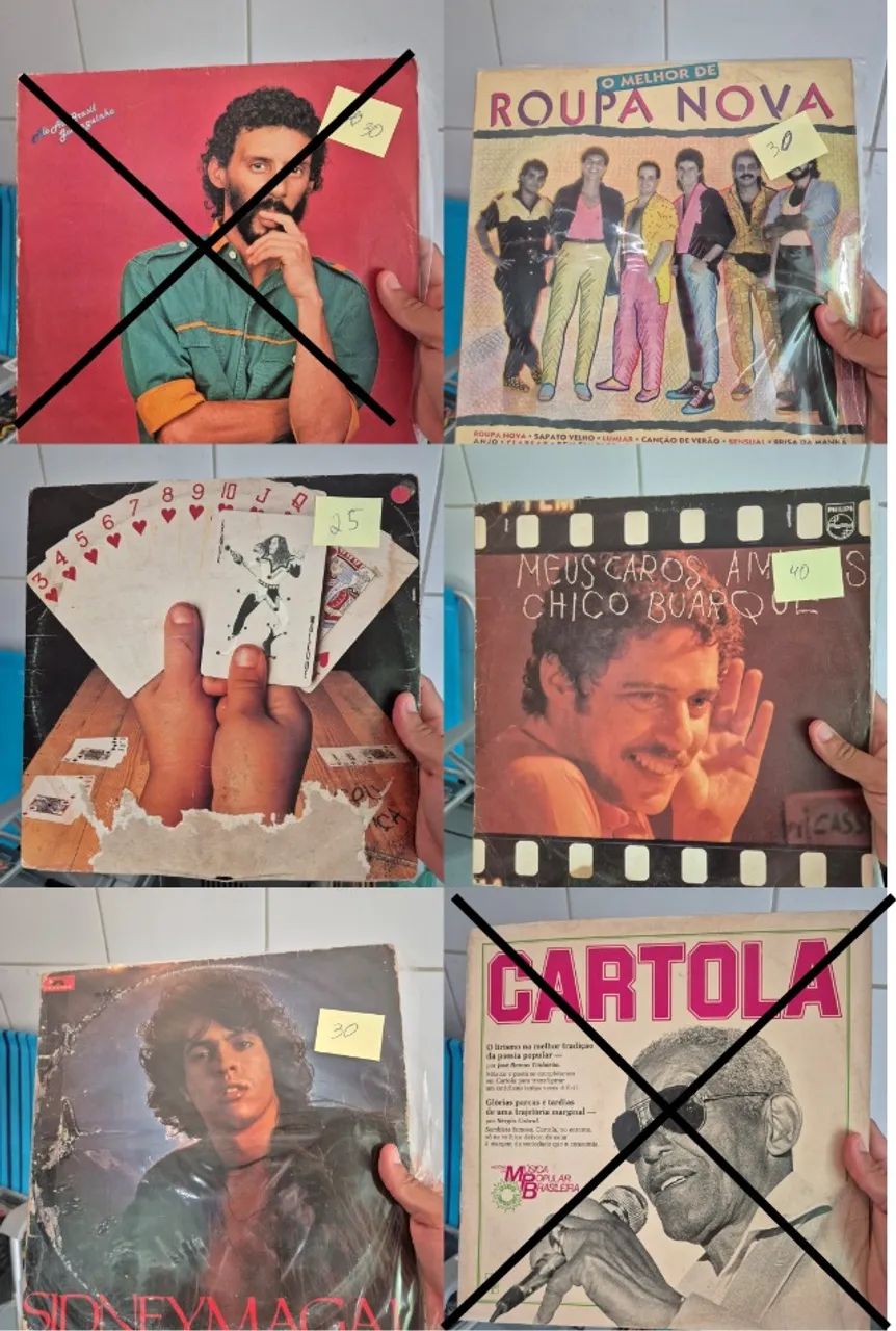 LOTE DE LPs - MÚSICA BRASILEIRA | Discos do Faustino