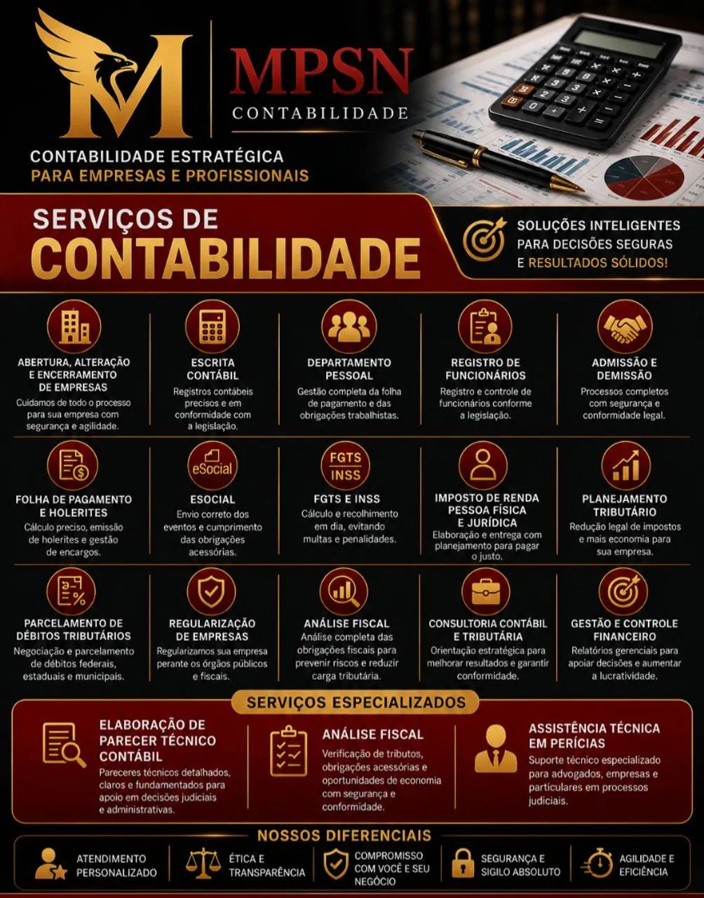 Serviço de Contabilidade para Empresas
