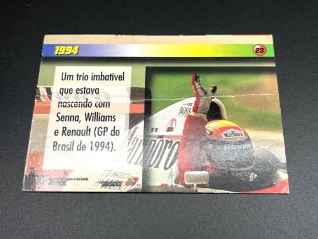 CARD COLECIONAVEL AYRTON SENNA 1994 - Foto 2
