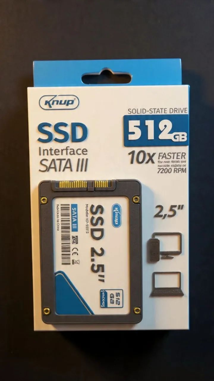 SSD 512GB INTERFACE SATA III - Foto 2