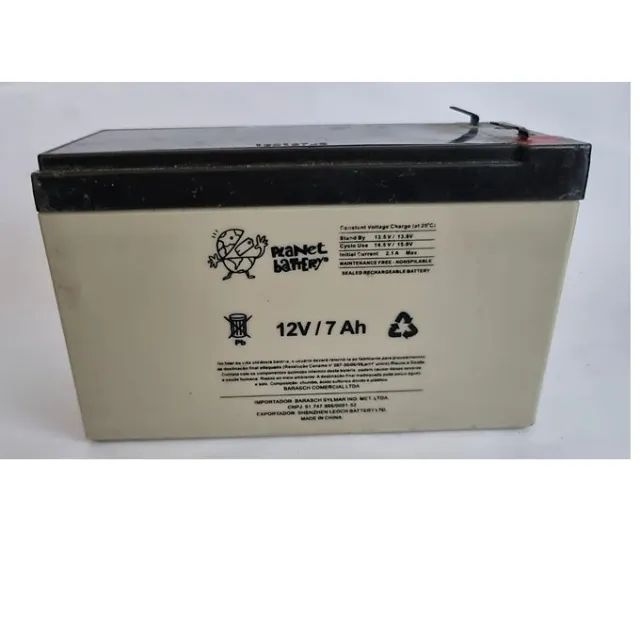 2 baterias Seladas recarregaveis - Chumbo ácido 12v - 7Ah