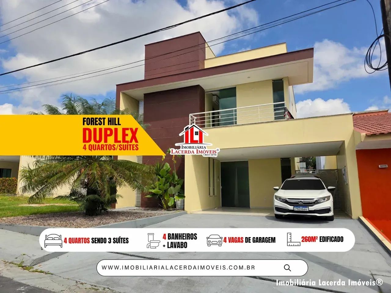 Forest  Hill Casa com 4 dormitórios sendo  3 suítes com Varanda Espaço gourmet e piscina - Foto 3