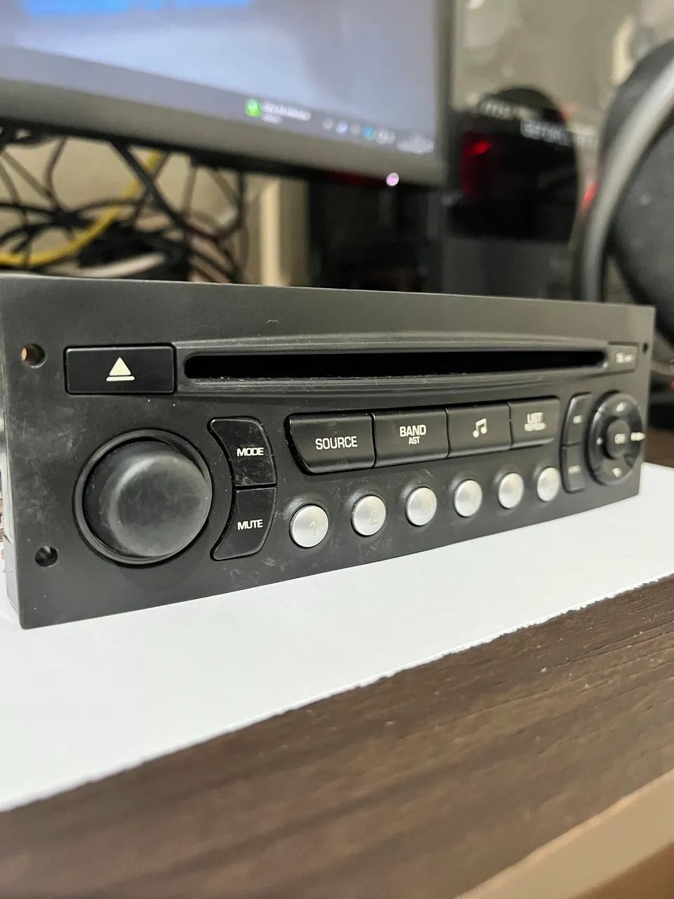 Rádio Original Citroën/Peugeot RD4 - CD Player MP3 - Funcionando 100%