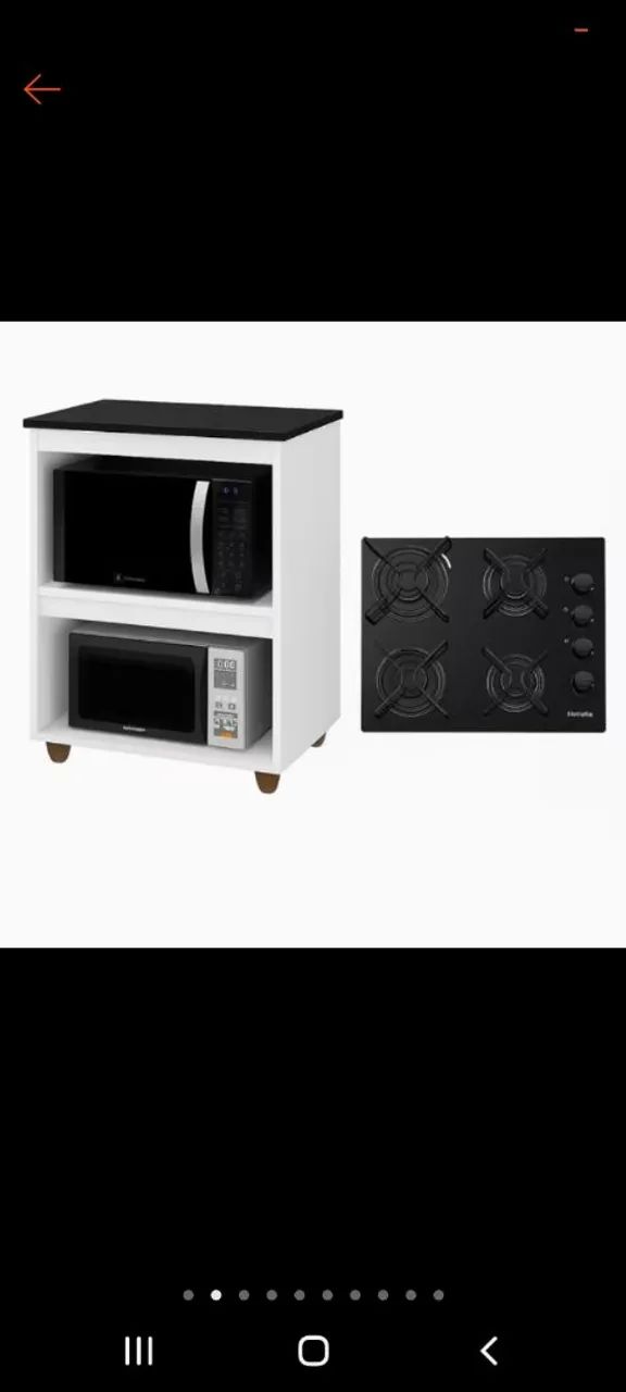 COOKTOP 4 BOCAS COM BALCAO