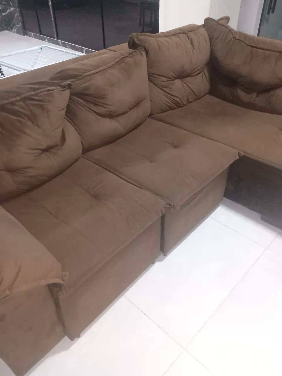 Sofá 3 Lugares Retrátil (2,15m) 