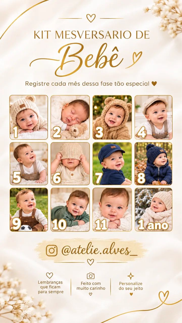 Kit Mesvesário de Bebê 