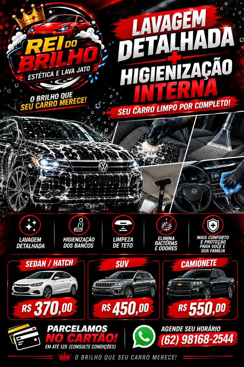 Estética Automotiva e Lava Jato